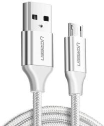 UGREEN micro USB kábel, QC 3.0, 2.4A, 1m, fehér (60151) (UG60151) (UG60151)
