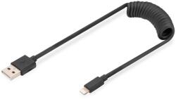 ASSMANN AK-600433-006-S USB kábel 1 M USB 2.0 USB A Fekete (AK-600433-006-S) (AK-600433-006-S)