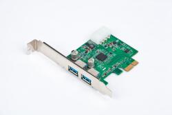 Gembird 2xUSB3.0 PCI-E bővítő kártya (UPC-30-2P) (UPC-30-2P) (UPC-30-2P)