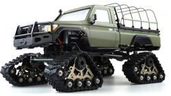 AMEWI RC AMXRock RCX10BTS Crawler Lánctalpas távirányítós Terepjáró 1: 10 - Khaki (22462) (22462)