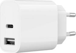 Gembird 2-Port Universal USB Charger A+C 2.4A White (TA-UC-2AC12-01) (TA-UC-2AC12-01)