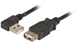 EFB-Elektronik USB2.0 Verlängerung A(gewinkelt)-A, St-Bu, 1, 0m, sw, Classic (K5246SW. 1) (K5246SW.1)