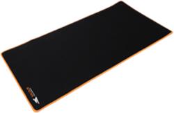 Baracuda W029916 WALRUS-XL, BGMP-11 fekete/narancs szegély gamer szövet egérpad 800x400mm (BGMP-11) - digitalgo