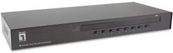 LevelOne LevelOne KVM-3208 KVM kapcsoló Keretállvány Fekete (KVM-3208) (KVM-3208)