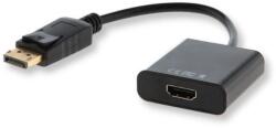 SAVIO CL-55/B Displayport apa és HDMI anya adapter (CL-55/B) (CL-55/B)