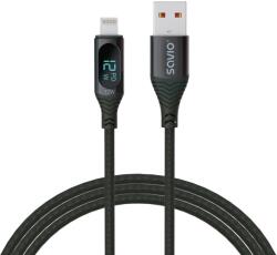 SAVIO CL-173 USB-A apa - Lightning apa 2.0 Adat és töltőkábel (1m) (SAVIO CL-173) (SAVIO CL-173)