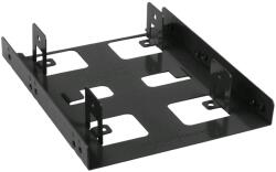 Sharkoon 3.5" beépítő keret (2x 2.5'' HDD/SSD számára) fekete (4044951013586) (4044951013586) (4044951013586)