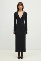 MM6 Maison Margiela ruha fekete, maxi, testhezálló, S52DG0026 - fekete S
