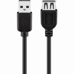  USB2.0 A-A (ST-BU) 3m Verlängerung Black (68904) (68904)