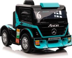 LEAN Toys Mercedes Axor XMX622 Elektromos Kamion 4253 - 24 V, 2 Darab 400 W Motor, Szülői Távirányítóval, Kék (4253) (4253)