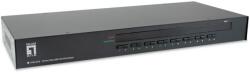 LevelOne LevelOne KVM-3216 KVM kapcsoló Keretállvány Fekete (KVM-3216) (KVM-3216)