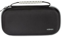 KONIX - MYTHICS Nintendo Switch/Lite/OLED Ütésálló Utazó tok, Fekete (KX-NSL-SPA)