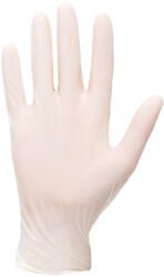 Portwest Púderezett latex egyszer használatos kesztyű (100db) (PW-A910WHRM)