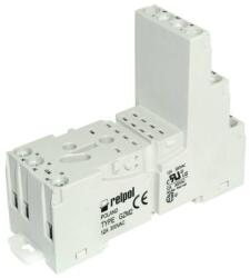 Relpol GZM2 Relé foglalat, R2N reléhez, szürke 8 pin (857440) (857440)