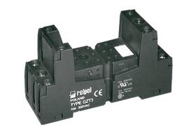 Relpol GZT3 black Relé foglalat, R3N reléhez, fekete 11 pin (852306) (852306)