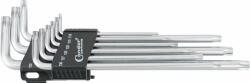 CONDOR Set chei L, 9 piese, lungi, profil T T10-50, Condor 1121-2 (CR-1121-2) Cheie torx