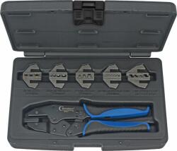 CONDOR Cleste de sertizare cu clichet, 5 perechi de bacuri, Condor 3049 (CR-3049) Cleste