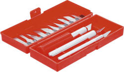 BGS DIY Set cuttere si razuitoare cu lame in diferite forme, 16 piese, BGS DIY 50613 (B-50613)