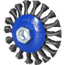 Brilliant Tools Perie conica, Ø 100 mm cu suport M14 x 2, 0 mm, Brilliant Tools BT103101 (BT103101)
