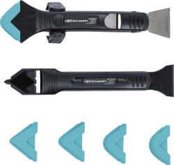 BGS DIY Set cuţit indepartare chit siliconic rosturi şi şpaclu | 7 piese, BGS DIY 85209 (B-85209)