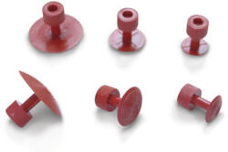 GYS Set ventuze din plastic pentru reparatii tinichigerie fara revopsire, 6 piese, GYS 050952 (GYS050952)