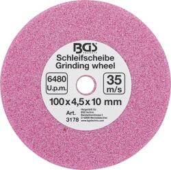 BGS technic Disc pentru ascutit, 100x4, 5x10 mm (3/8"+0, 404") pentru BGS 3180, BGS 3178 (B-3178) Disc de taiere