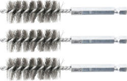 BGS Perii oţel 18 mm, 6, 3 mm (1/4") 3 piese, BGS 3078-18-S (B-3078-18-S)