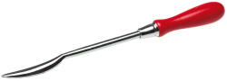 Mob&Ius Razuitor cu doua muchii cu forma curbata, tija cromata si maner din lemn, lungime 200 mm, Mob&Ius 7214200010 (N-7214200010)