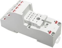 Relpol GZP4 push in Relé foglalat, rugós, R4N/R2N reléhez, szürke (864324) (864324)