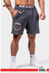 Nebbia Washed Sweat Shorts LEGEND 786 fekete, L