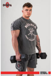 Nebbia Washed Oversized T-Shirt GOLDEN AGE 790 fekete, XXL