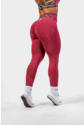Nebbia Washed High Waisted Leggings LEGACY 777 piros, L