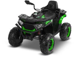 Toyz GIGANT ELEKTROMOS QUAD, 4x4, GREEN, 12 VOLT, 4x45 WATT MOTOROK, TÁVIRÁNYÍTÓVAL,