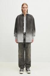 Marcelo Burlon Дънкова риза Marcelo Burlon Gradient Denim Overshirt Black White (CMYE01DS25DEN0011001)