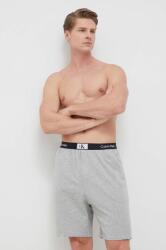 Calvin Klein Underwear pamut pizsama alsó szürke, melange - szürke L