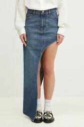 coperni farmer szoknya One-Leg Denim mini, ceruza fazonú, COPJ84F2014 - kék 36