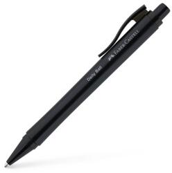Faber-Castell Golyóstoll Faber-Castell Daily Ball fekete színű test, írásszín kék, vonalvastagság: XB