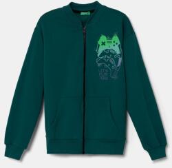 Benetton gyerek felső zöld, melange, 3PANC504M - zöld 168