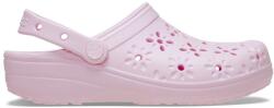 Crocs Classic Floral Cut Out Clog Női papucs (210927-6ZW M5W7)