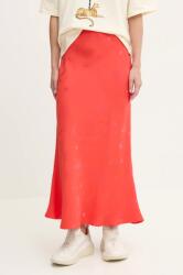 Never Fully Dressed szoknya Dorris Skirt piros, maxi, harang alakú, NFDSK549 - piros M