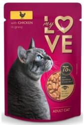 My Love Alutasakos Macskaeledel csirke szószban 24x85g