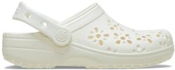 Crocs Classic Floral Cut Out Clog Női papucs (210927-0WV M5W7)