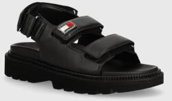 Tommy Jeans szandál TJW FANCY SANDAL fekete, női, EN0EN02461 - fekete Női 36
