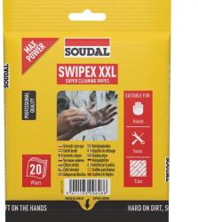 Soudal Ipari tisztítókendő - Swipex 20 db Soudal
