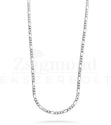  Ezüst férfi tömör Figaro nyaklánc - 55 cm / 4 mm (AG27696) AG27696