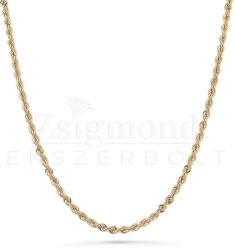  14 karátos arany Wales nyaklánc - 45 cm / 2 mm (AU13492) AU13492