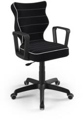 ENTELO Scaun de birou ajustabil pe înălțime 146-176, 5 cm - negru