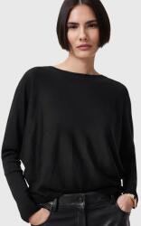 AllSaints gyapjú pulóver JULIEANA női, fekete, W035KB - fekete S