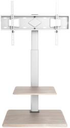 TECHLY ICA-TR59 fix padlóállvány 32-70" LCD/LED kijelzőhöz, fehér (8058956621734)