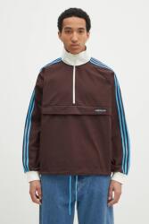 adidas Originals rövid kabát Pullover férfi, barna, átmeneti, oversize, JC8376 - barna L
